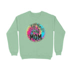 Women's Not The Worst Mom Graphics Printed Sweatshirts