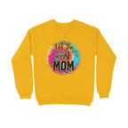 Women's Not The Worst Mom Graphics Printed Sweatshirts