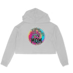 Women's Not The Worst Mom Graphics Printed Crop Hoodies