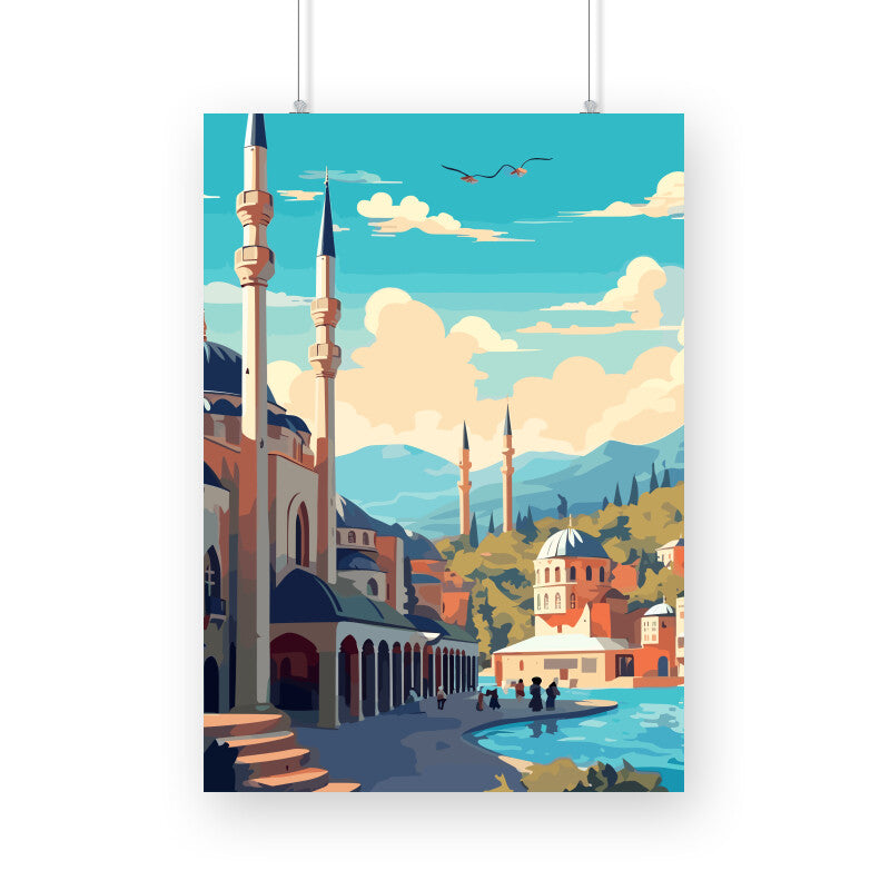 Adana Turkey Graphics Printed Posters from Creativeya