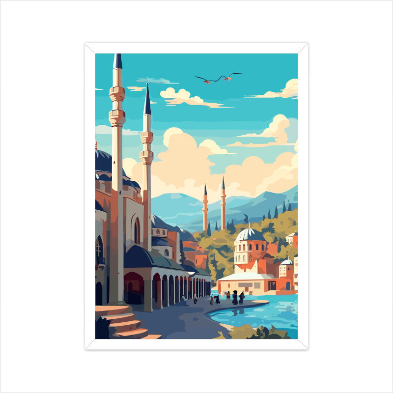 Adana Turkey Graphics Printed Posters from Creativeya