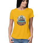 Women's Sailing Through Time Graphics Printed T-Shirt
