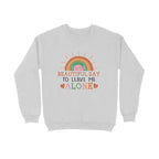 Men's It's A Beautiful Day To Leave Me Alone Sarcastic Quotes Sweatshirts