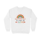 Men's It's A Beautiful Day To Leave Me Alone Sarcastic Quotes Sweatshirts