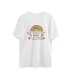 Women's It's A Beautiful Day To Leave Me Alone Sarcastic Quotes Oversized T-Shirt