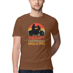 Men's Wind is Free Design Printed T-Shirt