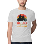 Men's Wind is Free Design Printed T-Shirt