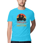 Men's Wind is Free Design Printed T-Shirt