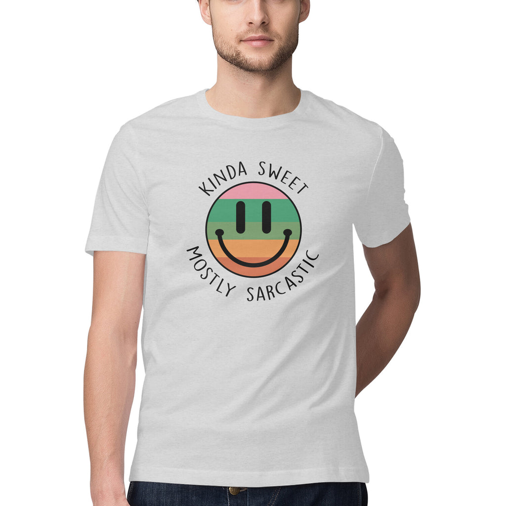 Men's Kinda Sweet Mostly Sarcastic Sarcastic Quotes T-Shirt