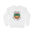 Men's Kinda Sweet Mostly Sarcastic Sarcastic Quotes Sweatshirts