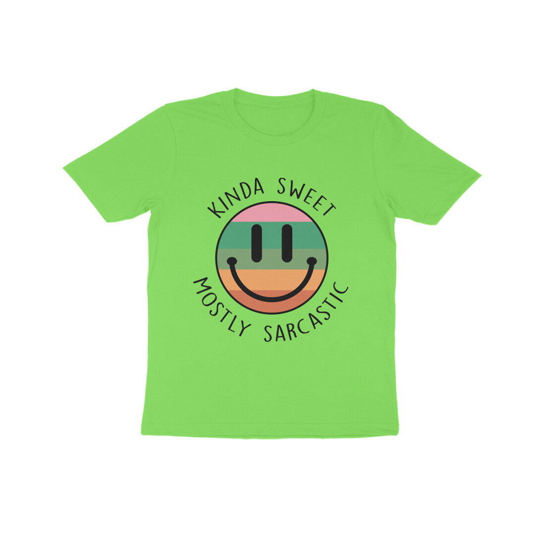 Kid's Kinda Sweet Mostly Sarcastic Sarcastic Design T-Shirt Main image