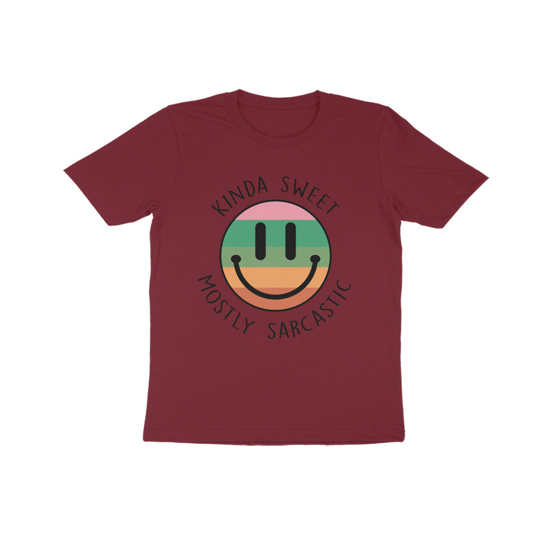 Kid's Kinda Sweet Mostly Sarcastic Sarcastic Design T-Shirt Main image