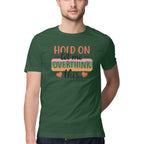 Men's Hold On Let Me Overthink This Sarcastic Quotes T-Shirt