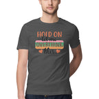 Men's Hold On Let Me Overthink This Sarcastic Quotes T-Shirt