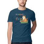 Men's Fun Fact:I Don't Care Sarcastic Quotes T-Shirt
