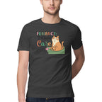 Men's Fun Fact:I Don't Care Sarcastic Quotes T-Shirt