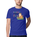 Men's Fun Fact:I Don't Care Sarcastic Quotes T-Shirt