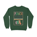 Men's Punch Today In The Face Sarcastic Quotes Sweatshirts