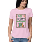 Women's Punch Today In The Face Sarcastic Quotes T-Shirt