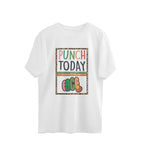 Women's Punch Today In The Face Sarcastic Quotes Oversized T-Shirt