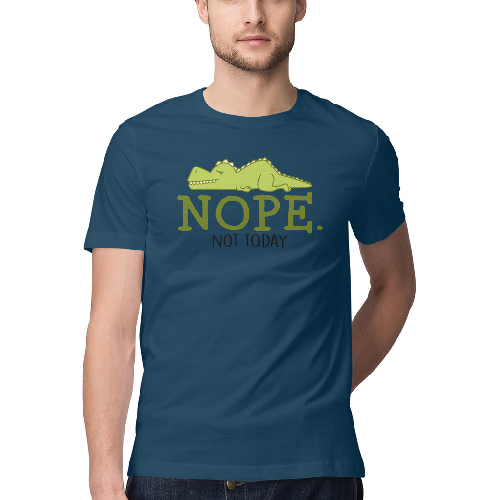 Men's Nope Not Today Sarcastic Quotes T-Shirt