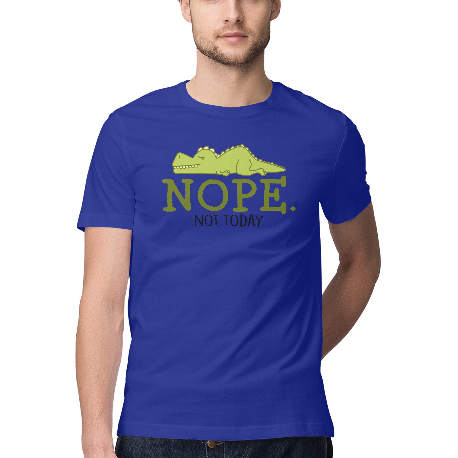 Men's Nope Not Today Sarcastic Quotes T-Shirt
