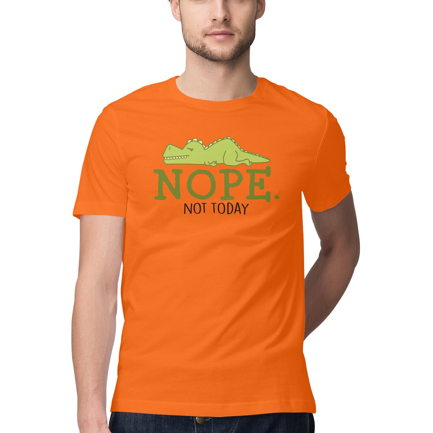 Men's Nope Not Today Sarcastic Quotes T-Shirt