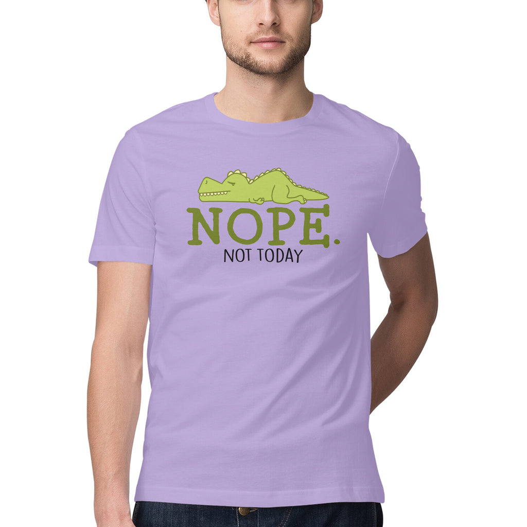 Men's Nope Not Today Sarcastic Quotes T-Shirt