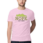 Men's Nope Not Today Sarcastic Quotes T-Shirt