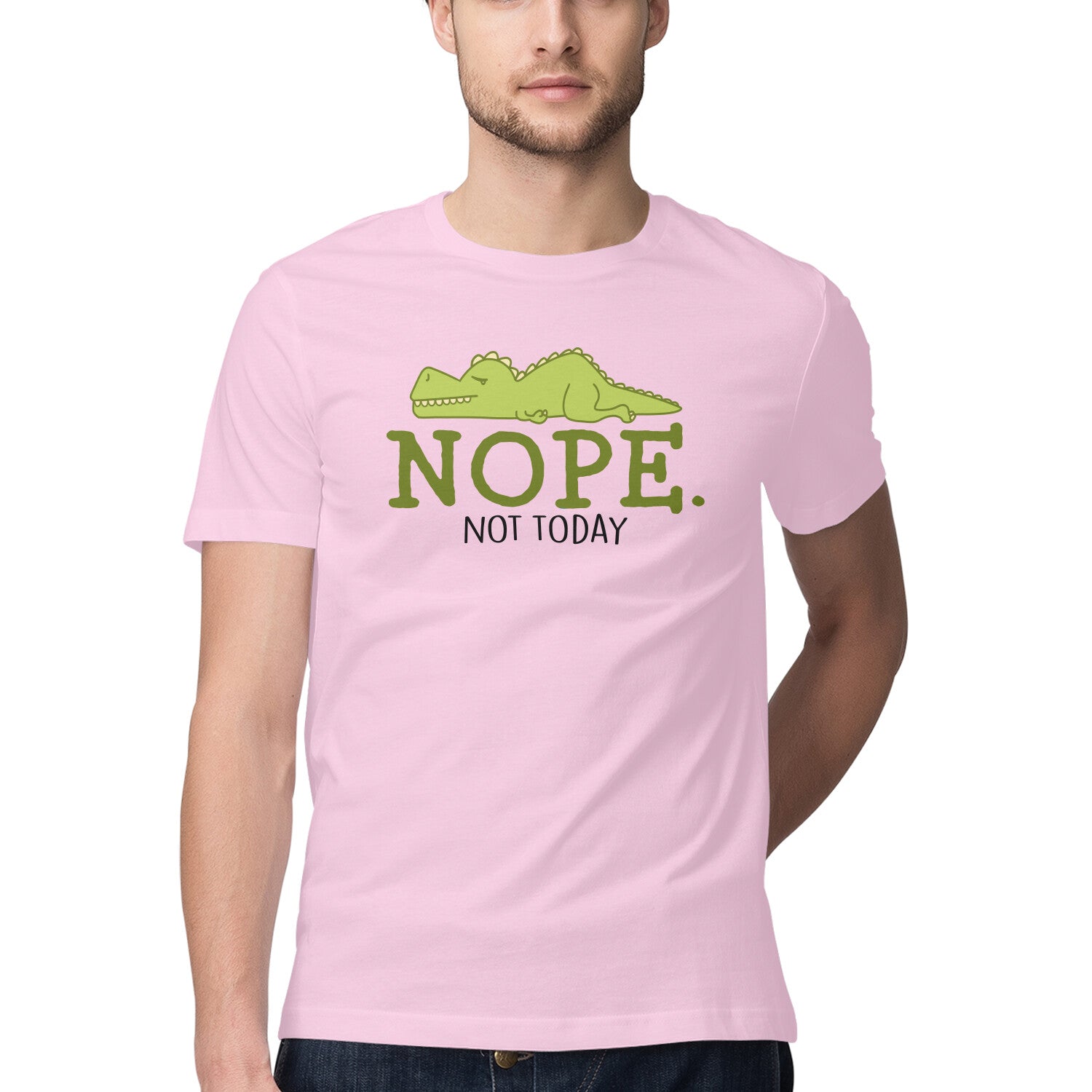 Men's Nope Not Today Sarcastic Quotes T-Shirt