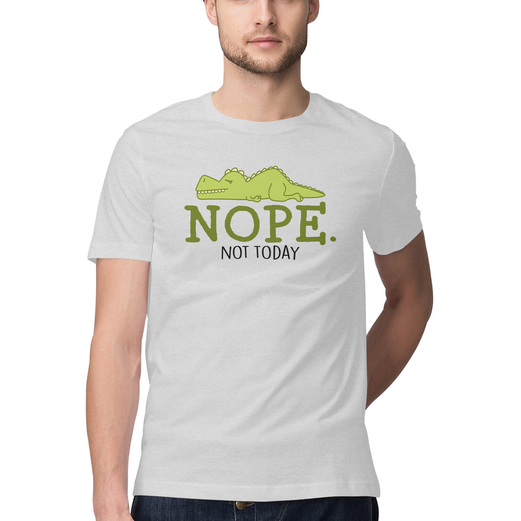 Men's Nope Not Today Sarcastic Quotes T-Shirt