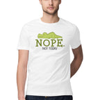 Men's Nope Not Today Sarcastic Quotes T-Shirt