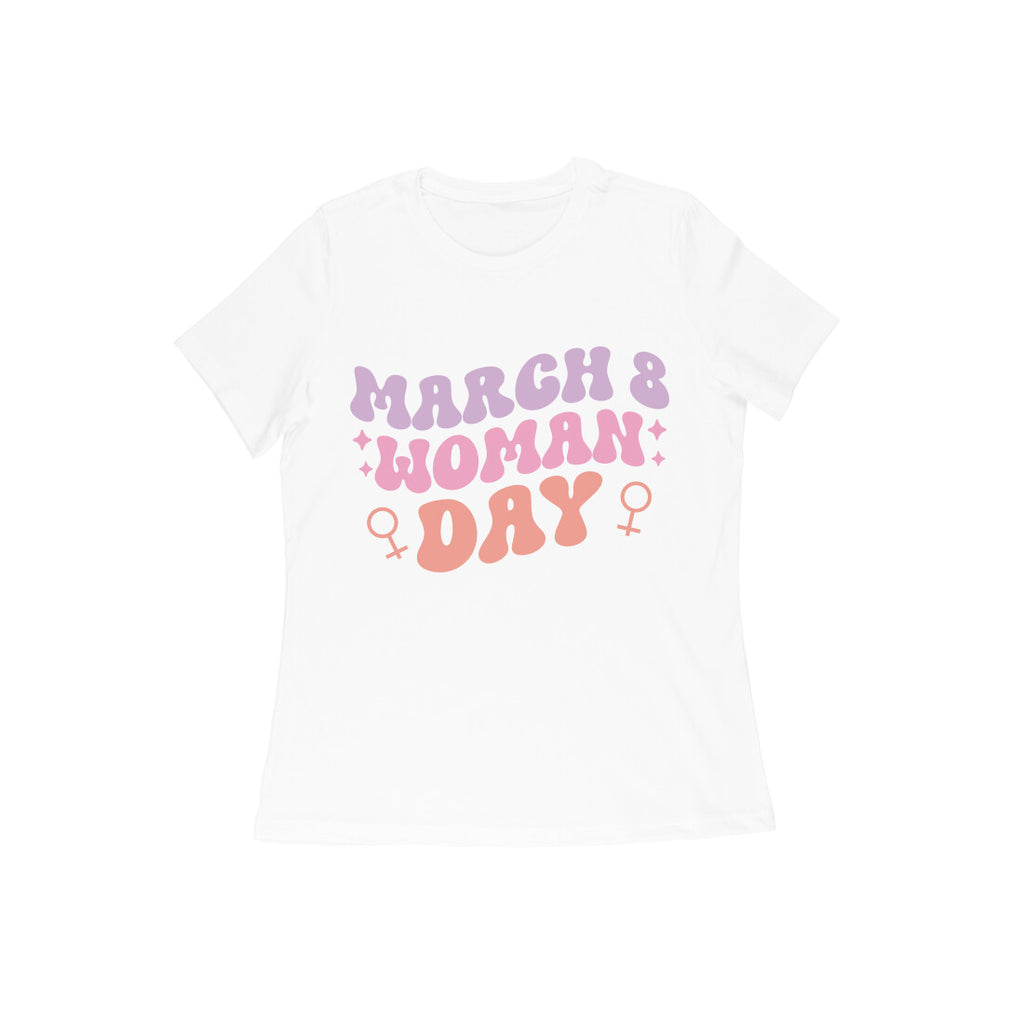 Women's March WomenDay Graphics Printed T-Shirt