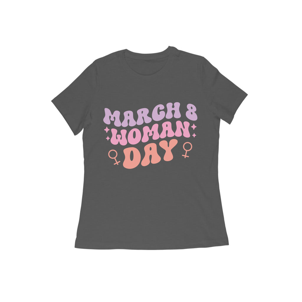 Women's March WomenDay Graphics Printed T-Shirt