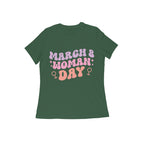 Women's March WomenDay Graphics Printed T-Shirt