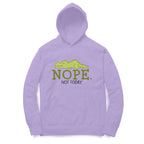 Men's Nope Not Today Sarcastic Quotes Hoodies