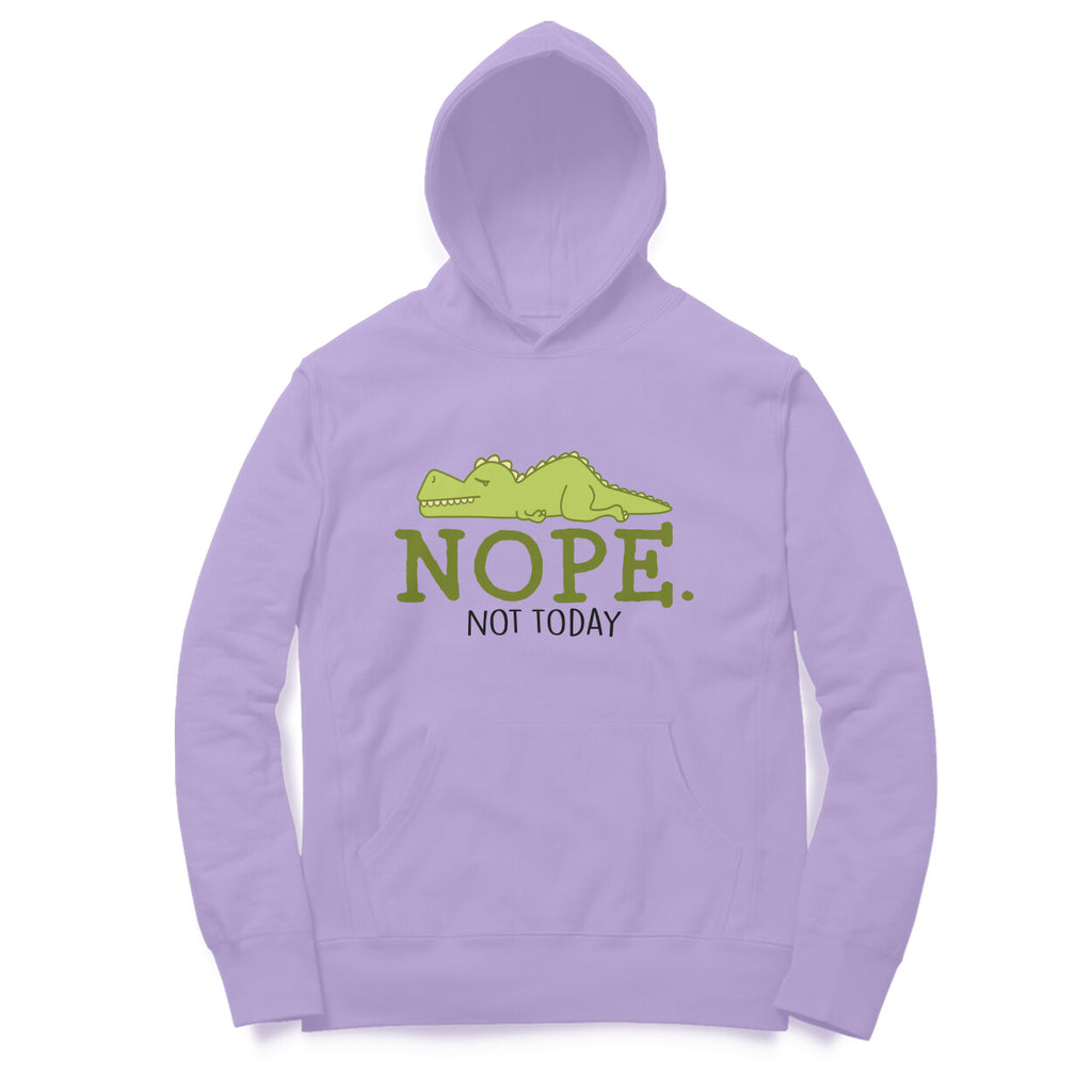 Women's Nope Not Today Sarcastic Quotes Hoodies