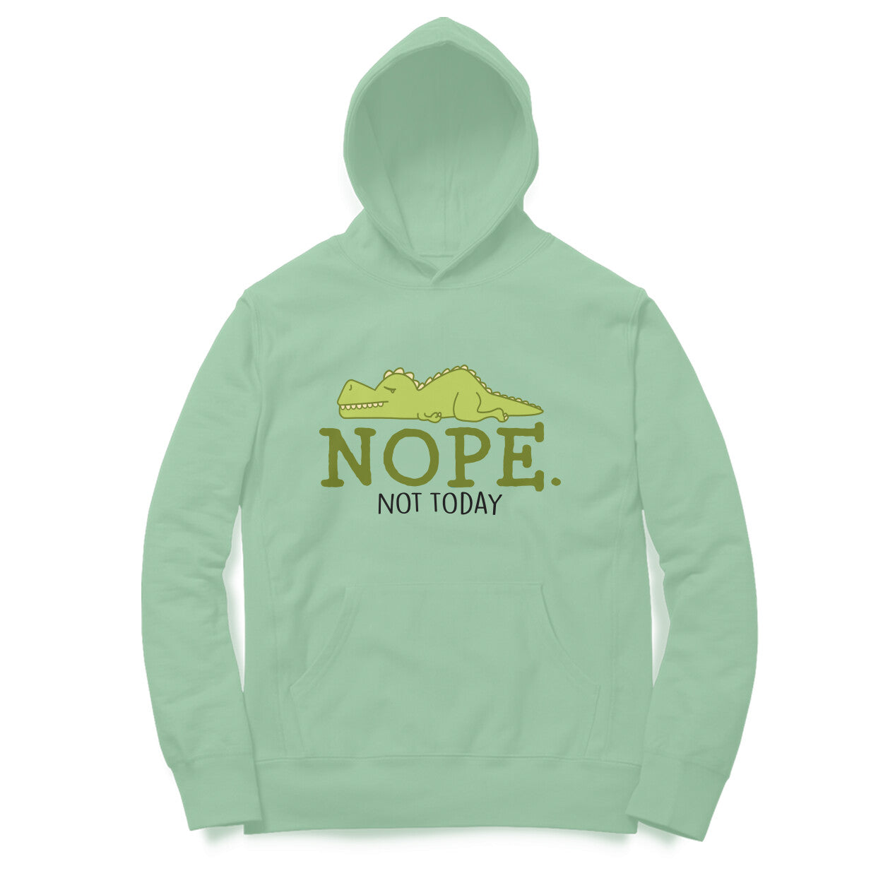 Women's Nope Not Today Sarcastic Quotes Hoodies