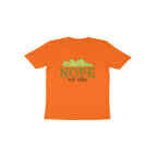 Toddler's Nope Not Today Sarcastic Design T-Shirt
