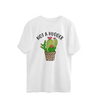 Men's Not A Hugger Sarcastic Quotes Oversized T-Shirt