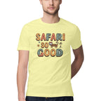 Men's Safari So Good Design Printed T-Shirt
