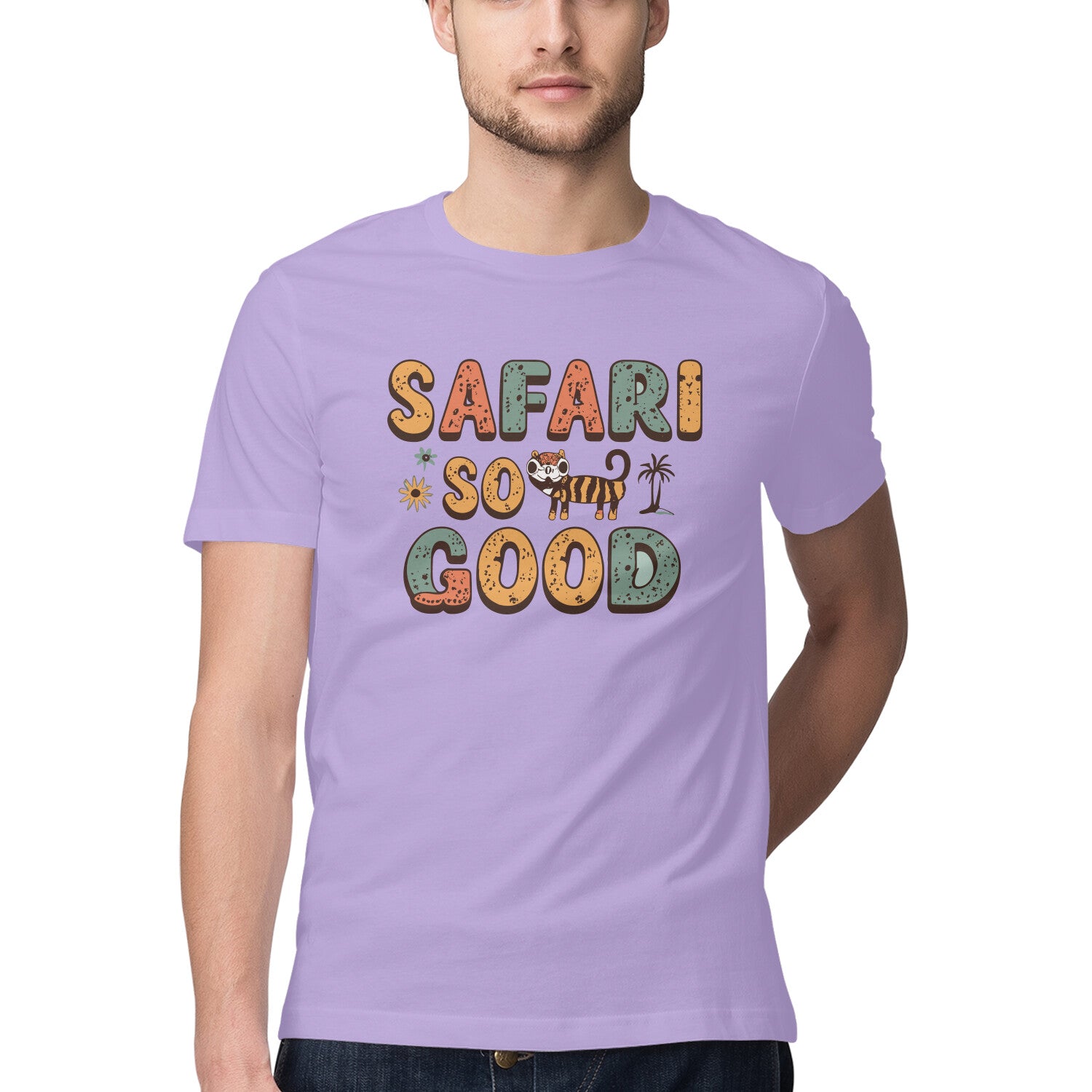Men's Safari So Good Design Printed T-Shirt