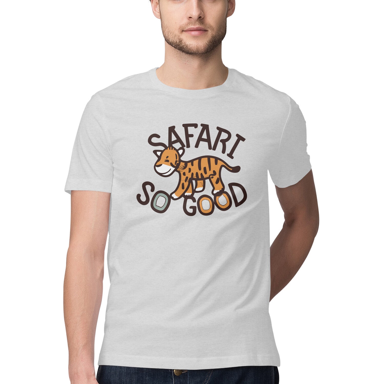 Men's Safari So Good Design Printed T-Shirt