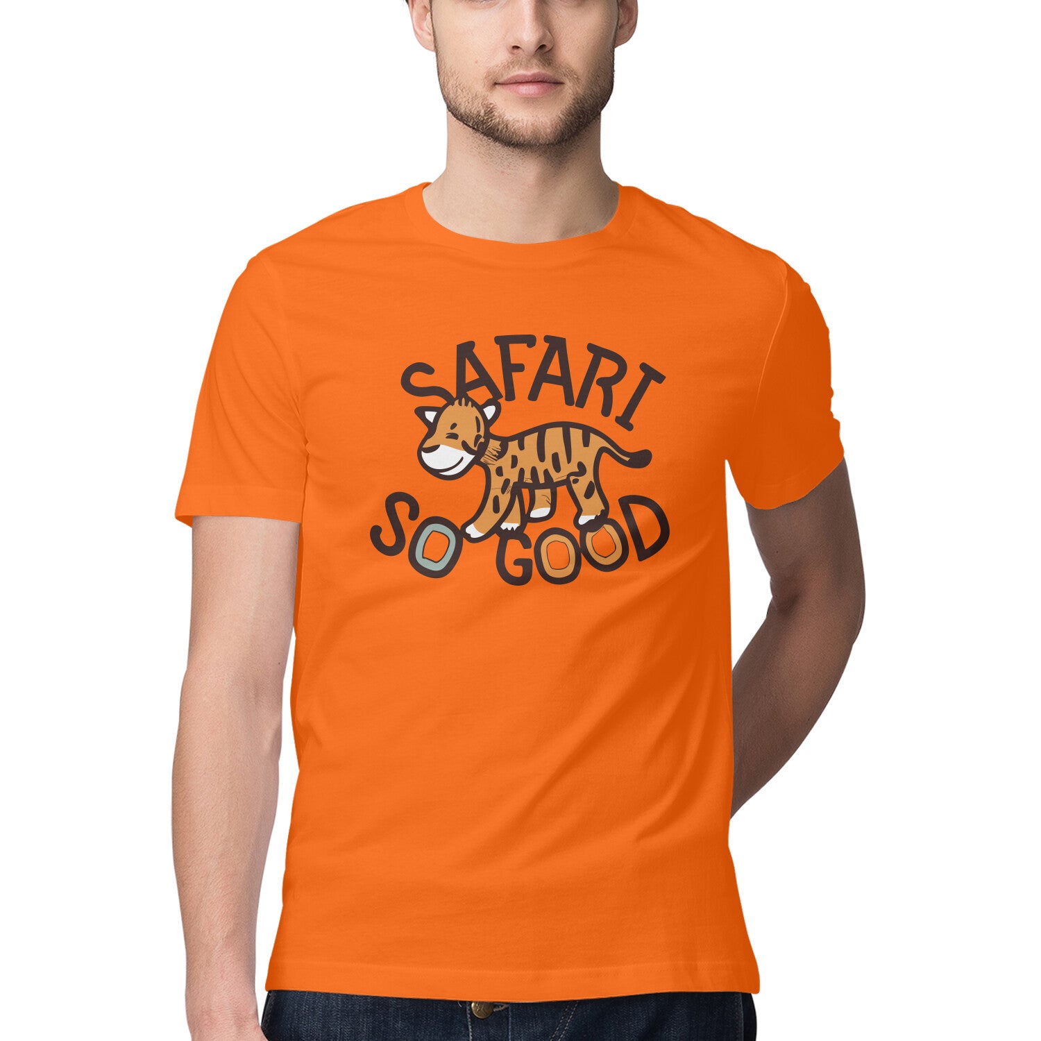 Men's Safari So Good Design Printed T-Shirt