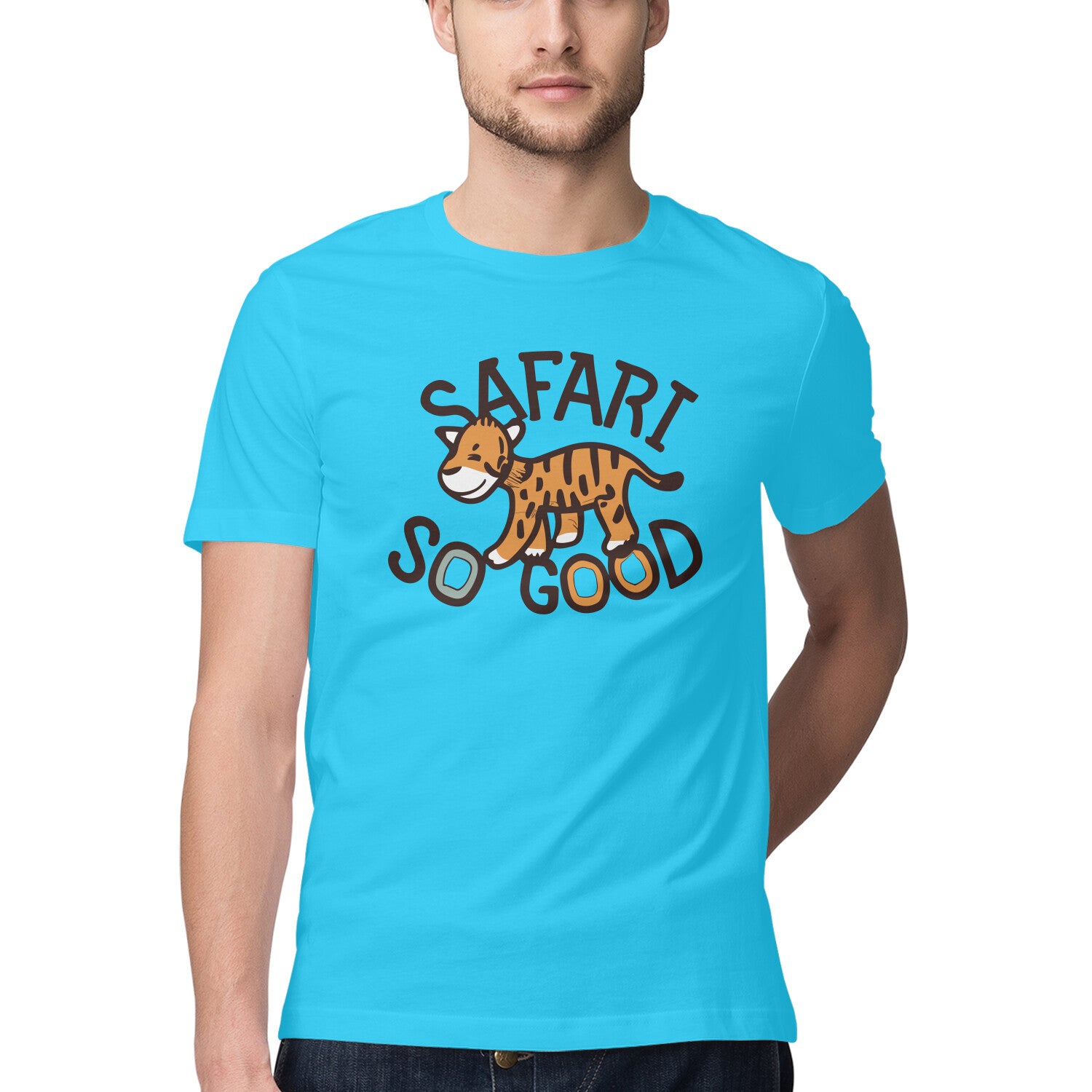 Men's Safari So Good Design Printed T-Shirt