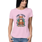 Women's Lions Tigers Adventure Graphics Printed T-Shirt