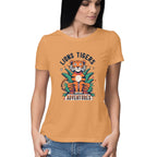Women's Lions Tigers Adventure Graphics Printed T-Shirt