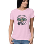 Women's Into The Wild Graphics Printed T-Shirt