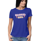 Women's Magical Girl Design Printed T-Shirt