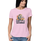 Women's Savannah Design Printed T-Shirt